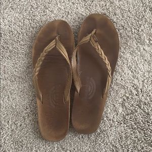 Rainbow flip flops!!! Size 8 good condition!!!